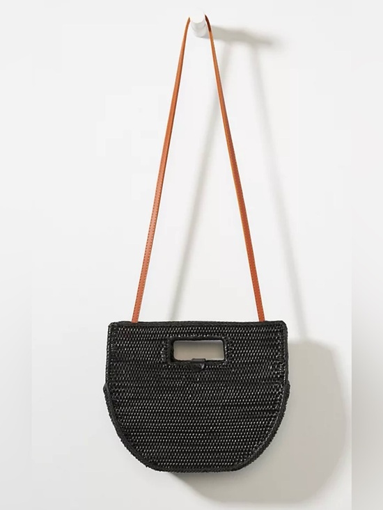 Anthropologie Handbags - ANTHROPOLOGIE Margaret Woven Clutch